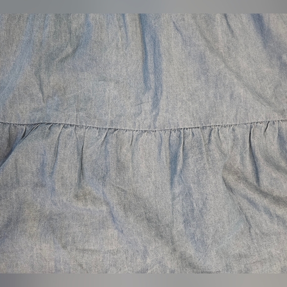 NWT! Nordstrom-BP Women's Sleeveless Mini Jean Dress Medium - Picture 3 of 9